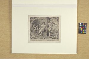 La Forge de Vulcain, vers 1600 - Philip (after) Galle