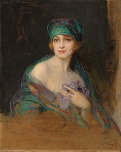 Portrait de la Princesse Ruspoli, Duchesse de Gramont (1888-1976) - Philip Alexius de Laszlo