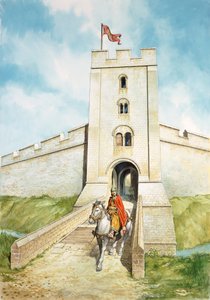 Ancien Château de Sherborne, 13e siècle, 1990-2010 - Philip Corke