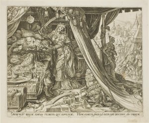 Judith décapitant Holopherne, planche six de L
