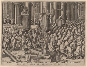 Foi - Philip Galle after Pieter Bruegel the Elder