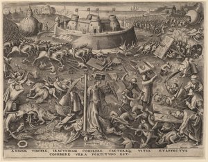 Force - Philip Galle after Pieter Bruegel the Elder