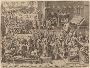 Justice - Philip Galle after Pieter Bruegel the Elder
