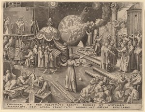 Tempérance - Philip Galle after Pieter Bruegel the Elder