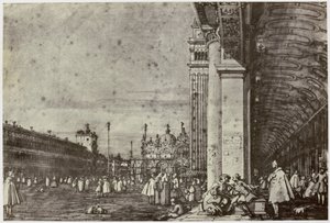 Canaletto, Piazza di San Marco - Philip Henry Delamotte