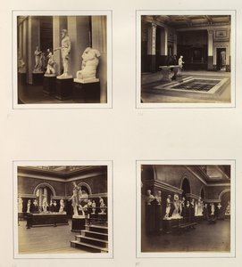Cour grecque avec Torse Farnèse d