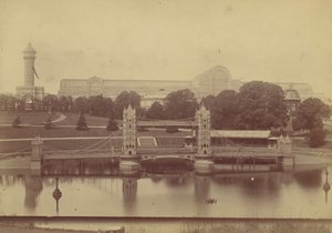 Progrès du Crystal Palace à Sydenham, 1854