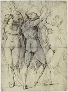 Rafael, Esquisse pour une peinture - Philip Henry Delamotte