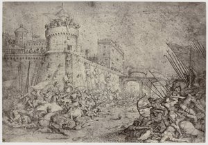 Tempesta [?], La prise de Jérusalem - Philip Henry Delamotte