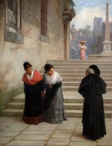 Sa Révérence, 1876 - Philip Hermogenes Calderon