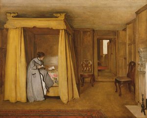 La Lettre, 1866 - Philip Hermogenes Calderon