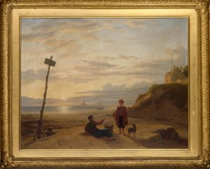 Garçons aux huîtres discutant de la pêche du matin (1835) - Philip Hutchins Rogers