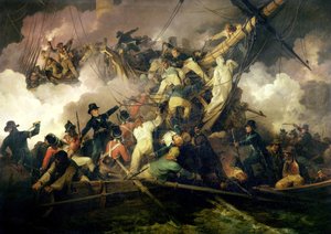 La capture de la corvette française, 