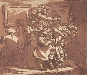 Une exposition, 29 janvier 1776 - Philip James de Loutherbourg