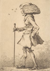 De Warwick Lane - Philip James de Loutherbourg