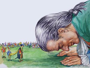 Les voyages de Gulliver, extrait du "Trésor".