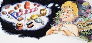 Sweet Dreams, illustration tirée de "The Water Babies" de Charles Kingsley