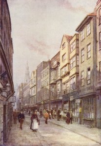 Holywell Street, Strand, vue vers l
