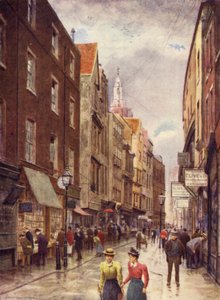 Holywell Street, Strand, vue vers l