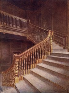 Escalier du No 10 Austin Friars, 1895 - Philip Norman