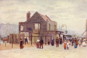 Vine Tavern, Mile End, vue vers l
