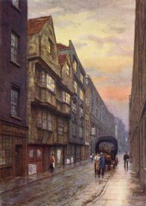 Wych Street, Strand, vue vers le nord-ouest, 1901 - Philip Norman