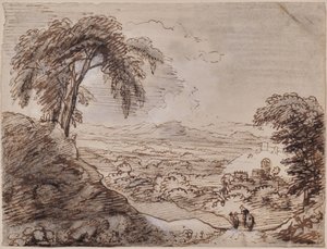 Paysage - Philip Vandyke Brown
