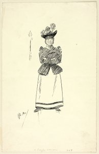 Une femme Coster