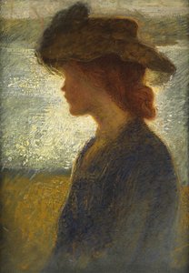 Contre la lumière, au bord de la rivière - Philip Wilson Steer