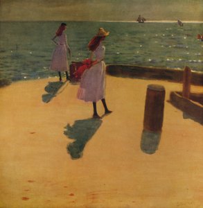 Sur la jetée de Walberswick, vers 1887, vers 1915 - Philip Wilson Steer