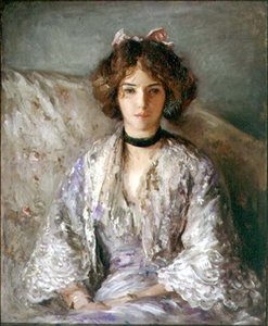Portrait de Miss Ethel Warwick - Philip Wilson Steer
