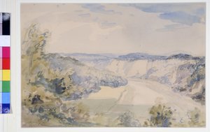 La Wye au-dessus de Chepstow, vers 1905 - Philip Wilson Steer