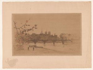 Vue de Paris depuis le Pont des Arts