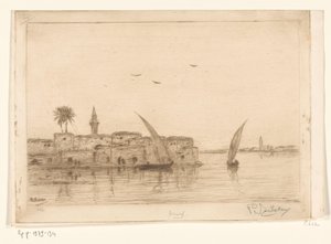 Au bord du Nil - Philip Zilcken (signed by artist)