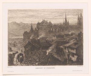 Vue de Fribourg