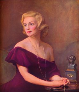 Portrait de Madeleine Carroll, 1935, 1936