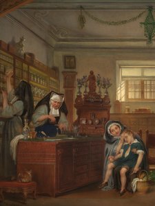 (détail) de la Pharmacie à l