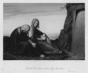 Les Marie au Sépulcre, Marc XVI, 6 - Philipp (after) Veit