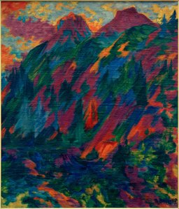 Soir en montagne