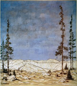 Paysage de montagne, (paysage d