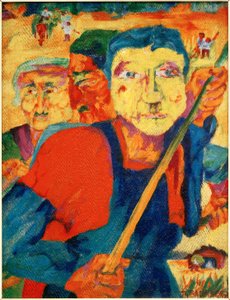 Trois faneuses - Philipp Bauknecht