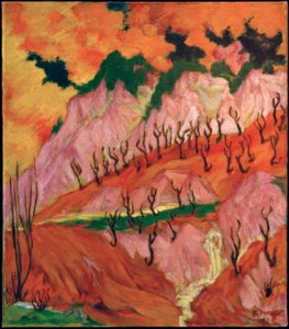 Image de printemps dans le pays des Grisons (Printemps dans le pays des Grisons) - Philipp Bauknecht