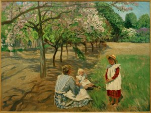 Jour de printemps à Stolpe - Philipp Franck