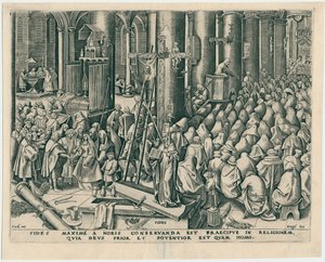 Fides (Foi) des Sept Vertus - Philipp Galle