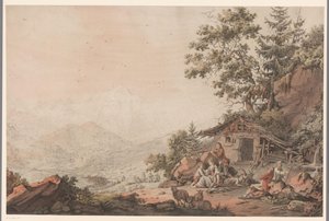 Famille près d