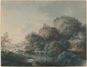 Les ruines du monastère d