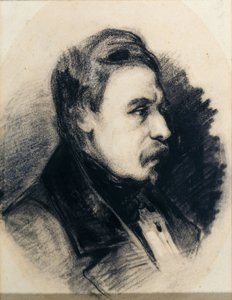 Portrait de profil de Godefroy Cavaignac