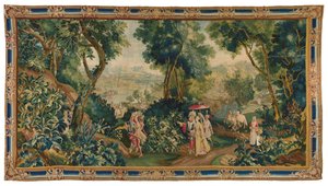 Tapisserie historique de Beauvais, fin 17e - début 18e siècle - Philippe Behagle