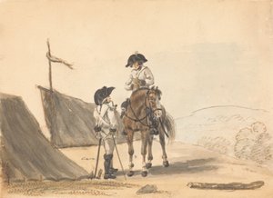 Le campement - Philippe Jacques de Loutherbourg