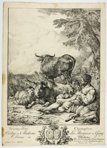 Paysan tranquille - Philippe Jacques de Loutherbourg II